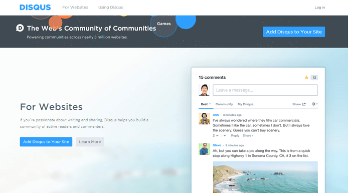 Disqus для uCoz